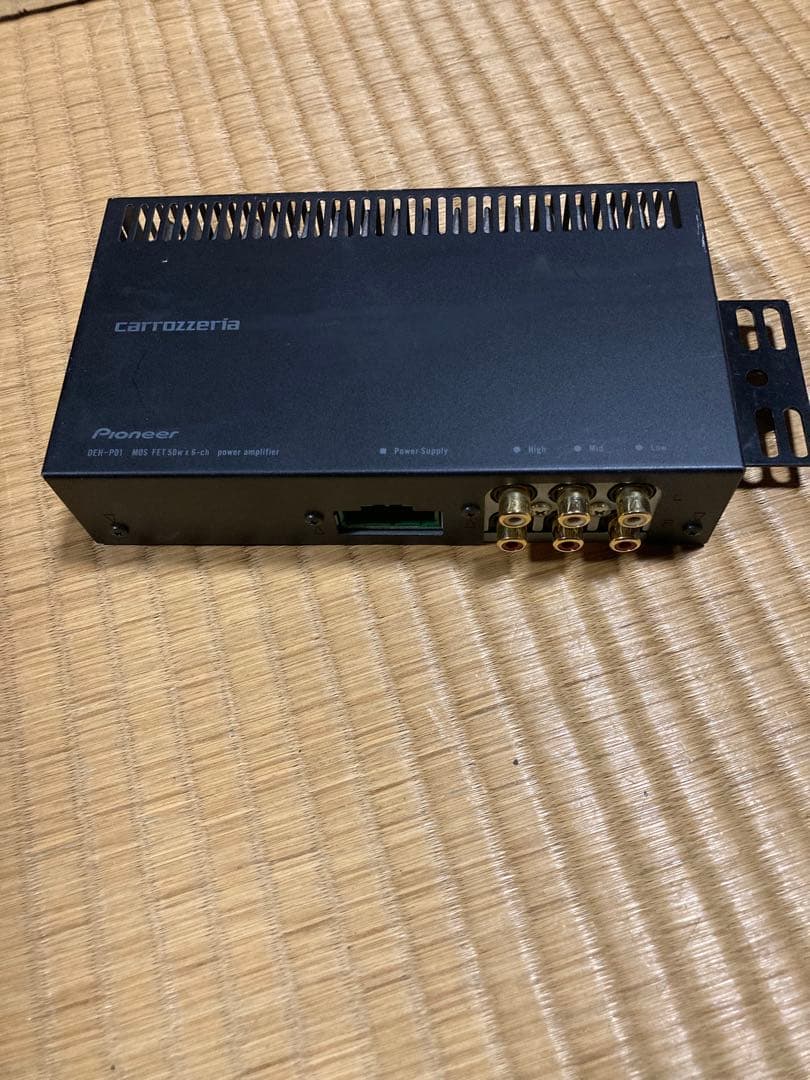 Pioneer carrozzeria deh-p01付属アンプ 配線一式付き - メルカリ