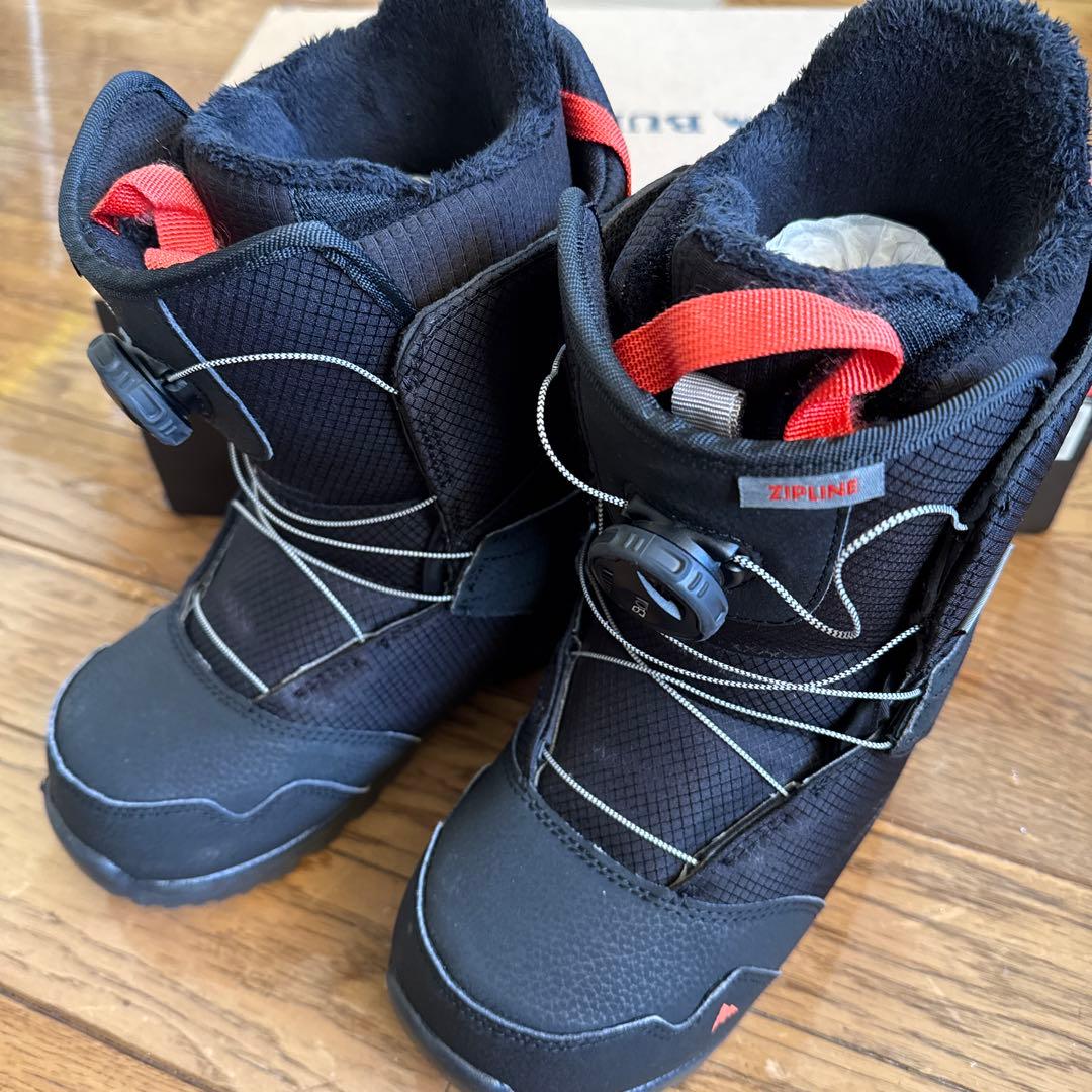 BURTON ZIPLINE 24cm 本日午前中のみ スノーボードブーツ BURTON バートン Kids' Zipline Step On Snowboard Boots 203201