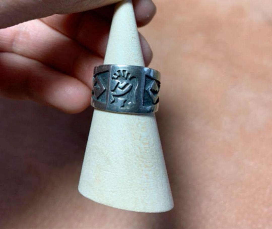 ホピ族リング　ココペリ インディアンジュエリー / ホピ・リング