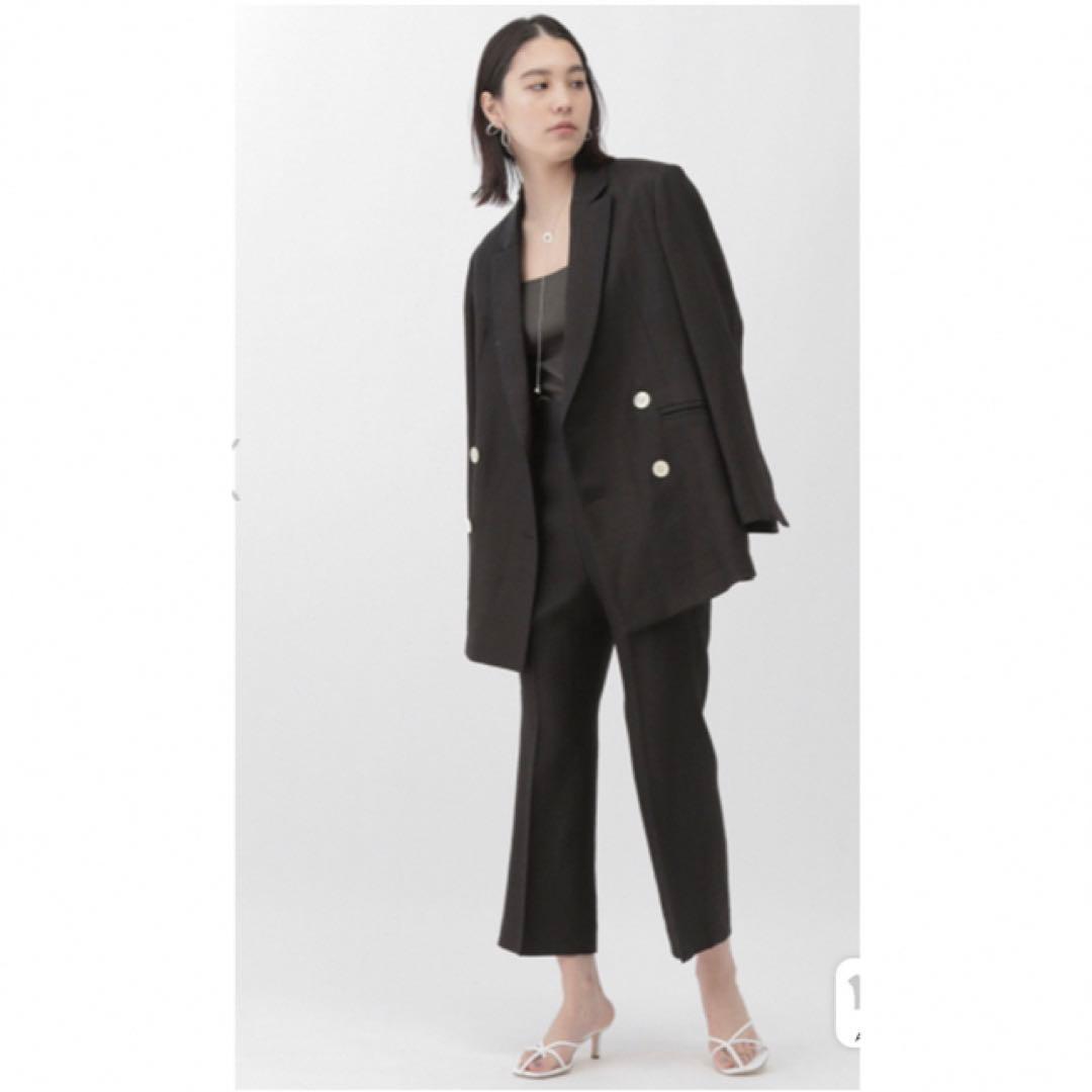 【新品❗️未使用❗️】chaos ヘリンボンリネンジャケット　ブラック Chaos(カオス)｜リネンヘリンボンジャケット/ブラック の通販