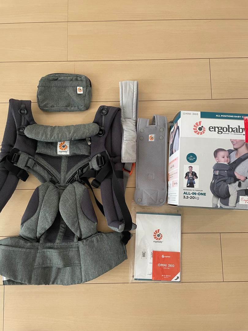 【美品】エルゴ オムニ360 クールエア メッシュ グレー 抱っこ紐 楽天市場】エルゴ 抱っこ紐 クールエアメッシュ オムニ360 ベビー