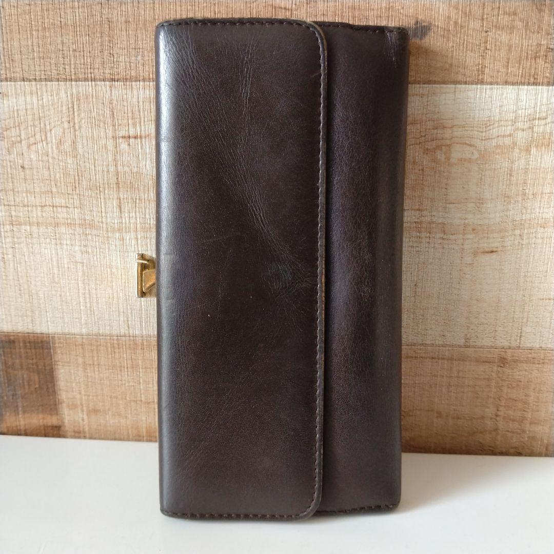 GUCCI 二つ折り財布 ダークブラウン - メルカリ