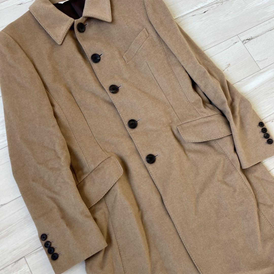 Paul Smith Collection キャメル100% チェスターコート - メルカリ