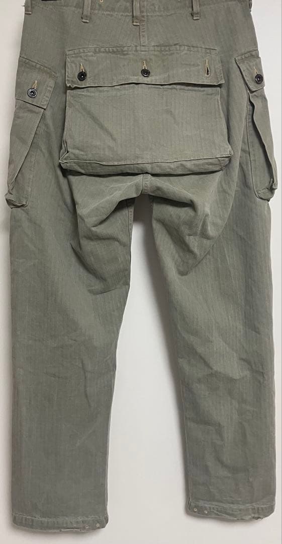 美品】バズリクソンズ P-44 モンキーパンツ HBT ヘリンボーン - メルカリ