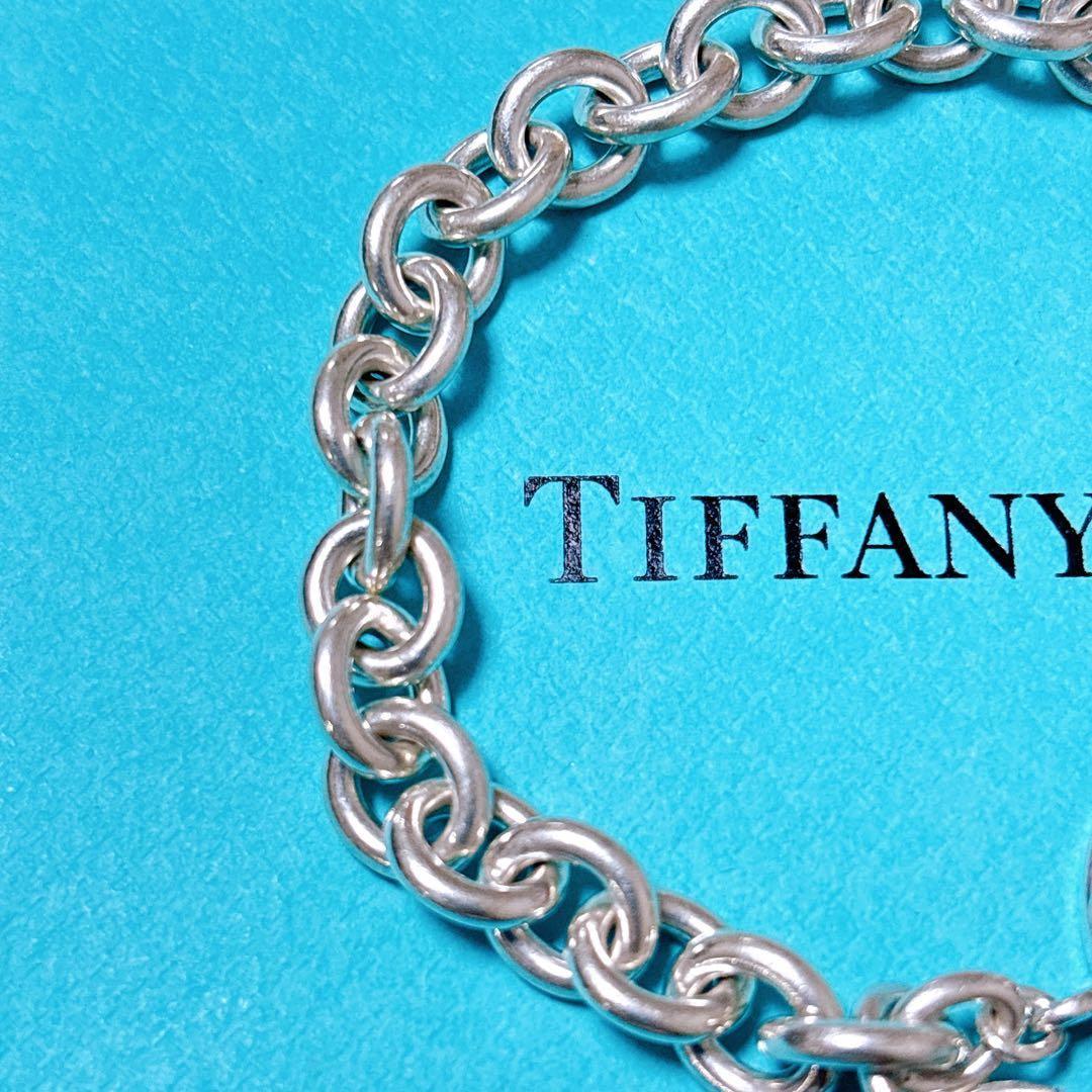 【美品】20.1cm ティファニー トグル ハートタグ ブレスレット SV925