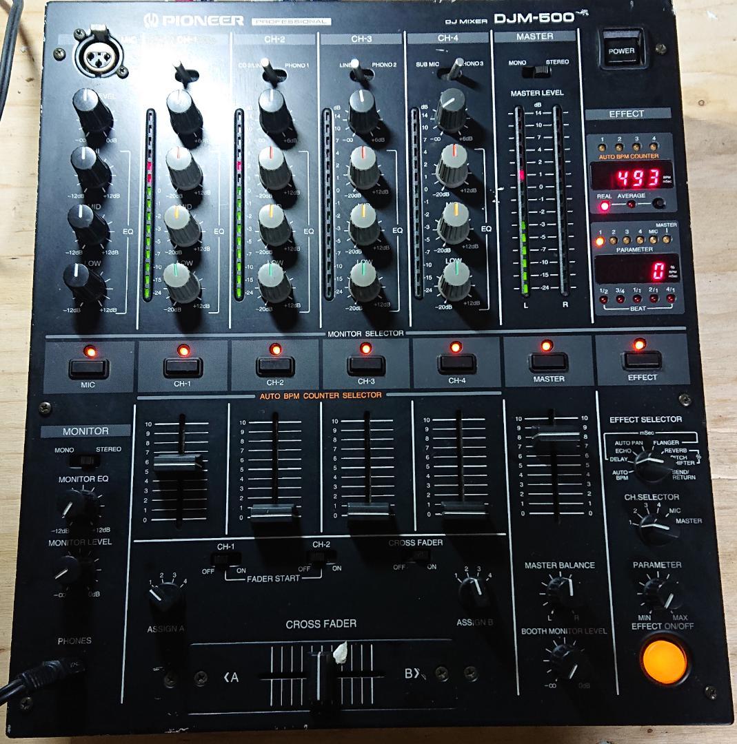 パイオニア DJミキサー DJM-500 リフレッシュ整備済美品 PIONEER Amazon.co.jp: パイオニア(Pioneer) プロフェッショナル用DJミキサー