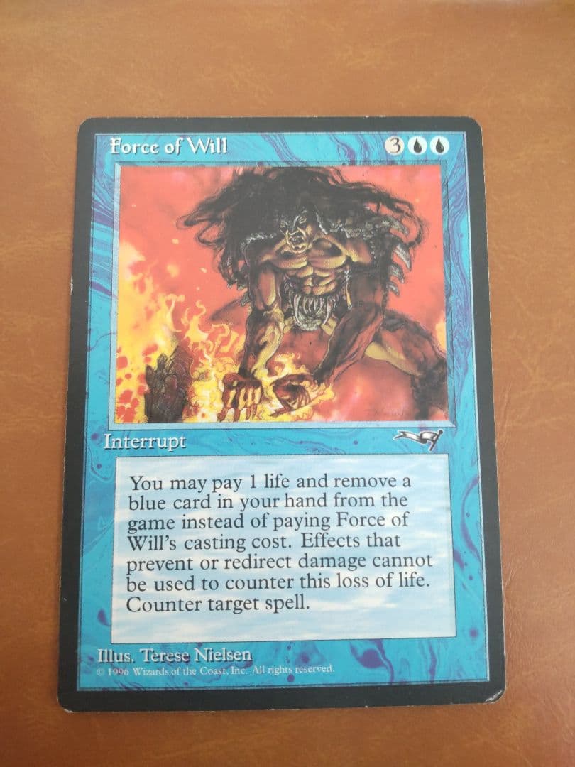 Force of Will マジック：ザ・ギャザリング Force of Will - Alliances - Magic: The Gathering - TCGplayer.com