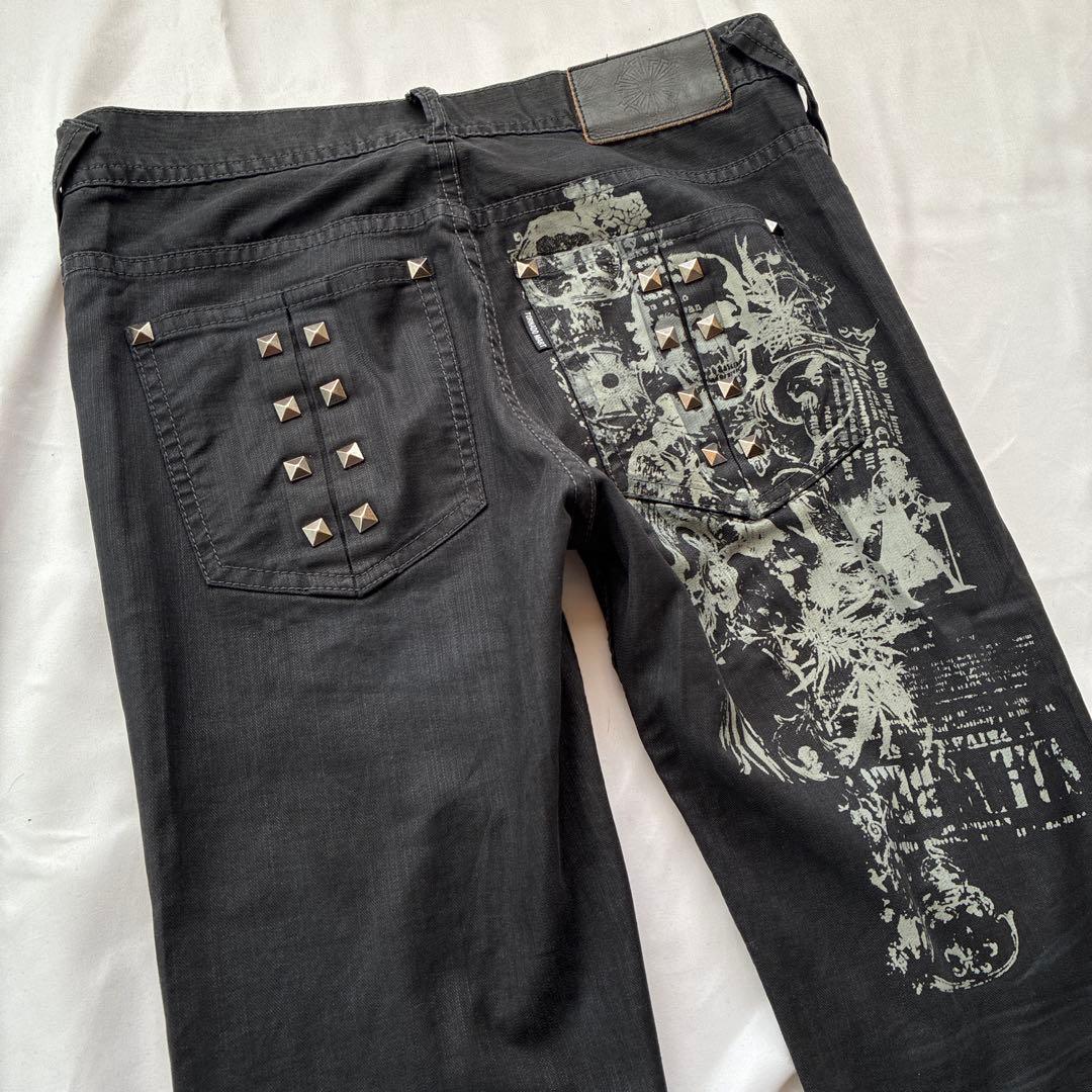 Tornado Mart フレアパンツ y2k ゴシック お兄系 archive - メルカリ