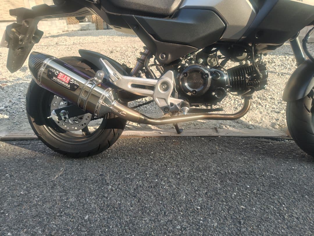 グロム JC-92用ヨシムラマフラー機械曲げR-77Sサイクロン - メルカリ