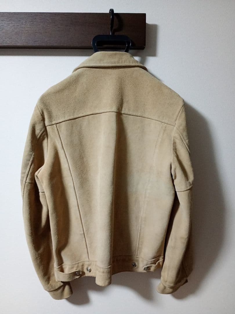 Schott ショット USA製 スエード トラッカージャケット - メルカリ