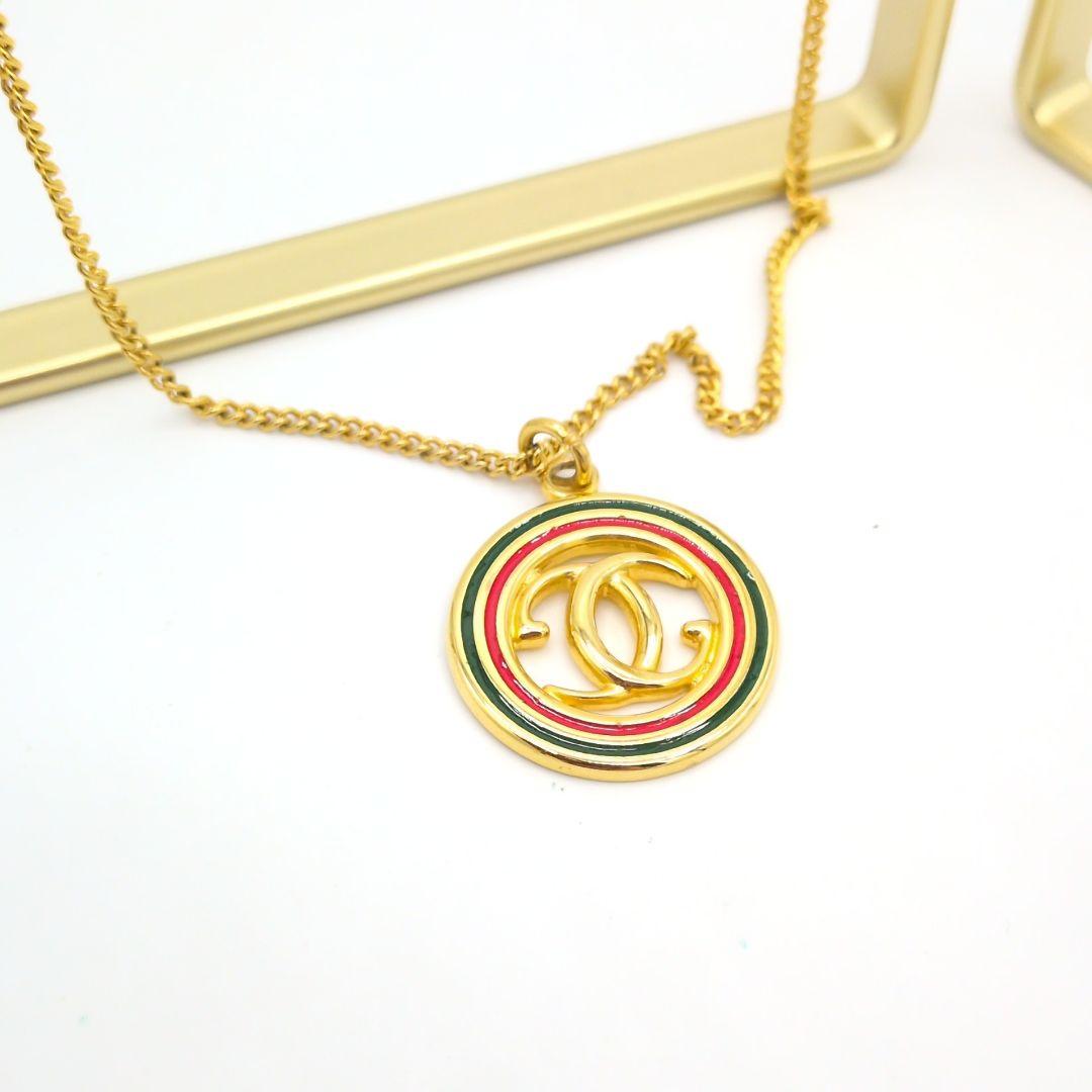 美品】Gucci グッチ オールドグッチ シェリーライン ネックレス - メルカリ