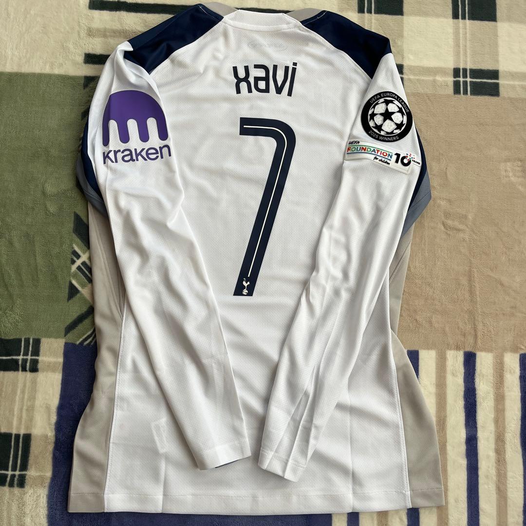 ピーナッツ大将25/26 トッテナム 1stユニフォーム長袖シャビシモンズ ピーナッツ大将様専用25/26 トッテナム 1stユニフォーム長袖シャビ