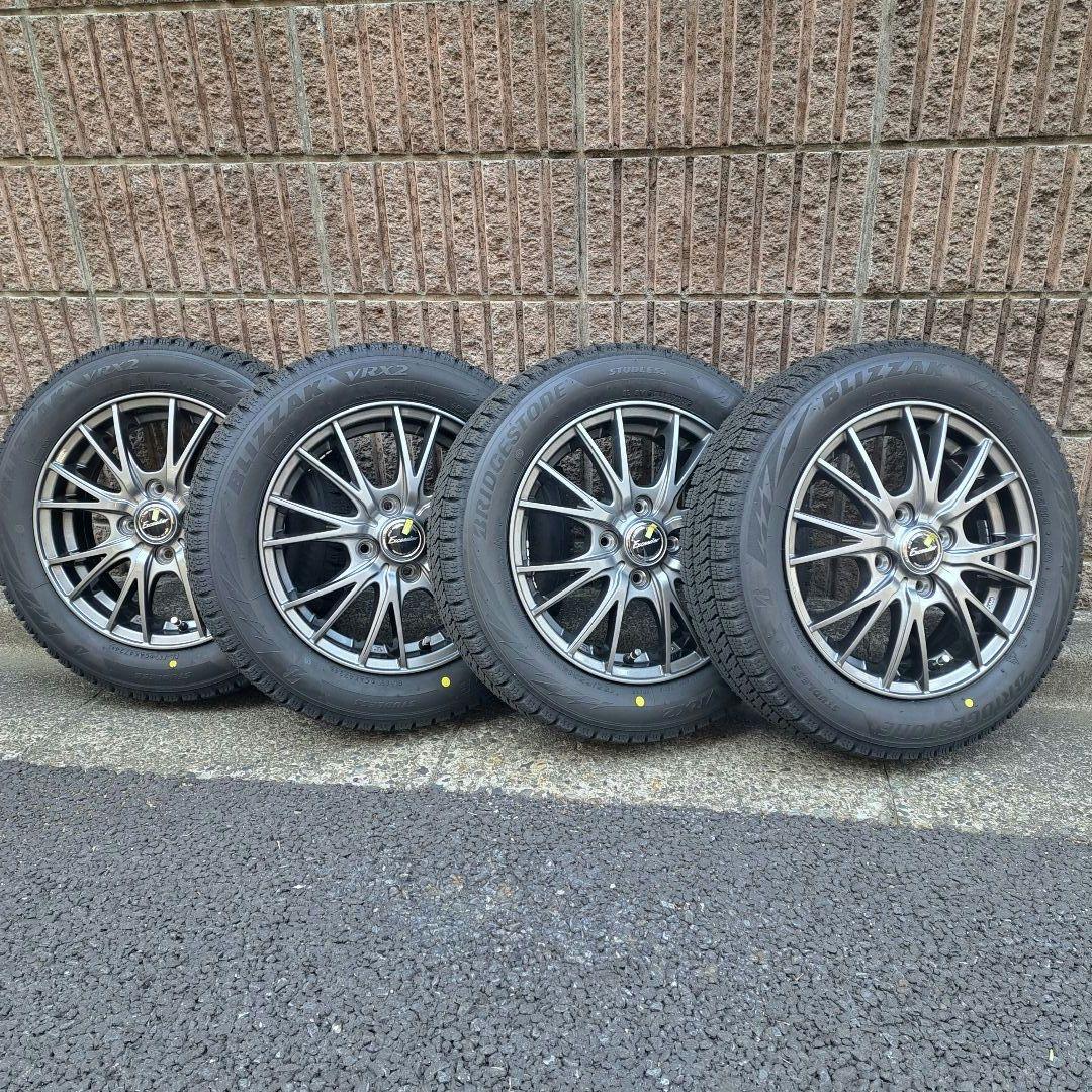 ブリジストンBLIZZAKブリザックVRX2155/65/14 2024 47週 ブリザック VRX2 155/65R14 4本セット 2024年製 新品スタッドレス