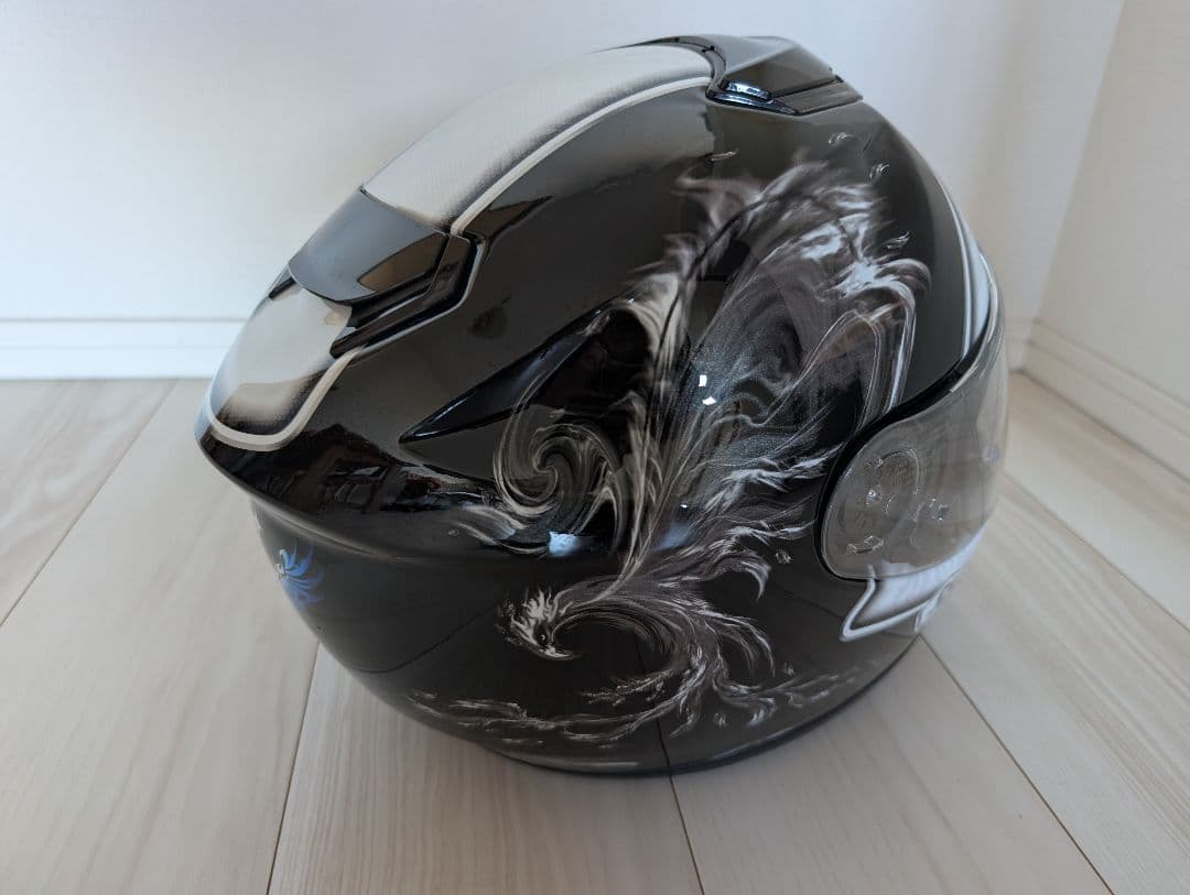 ジャンク品扱い】SHOEI フルフェイスヘルメット スモークグラフィック