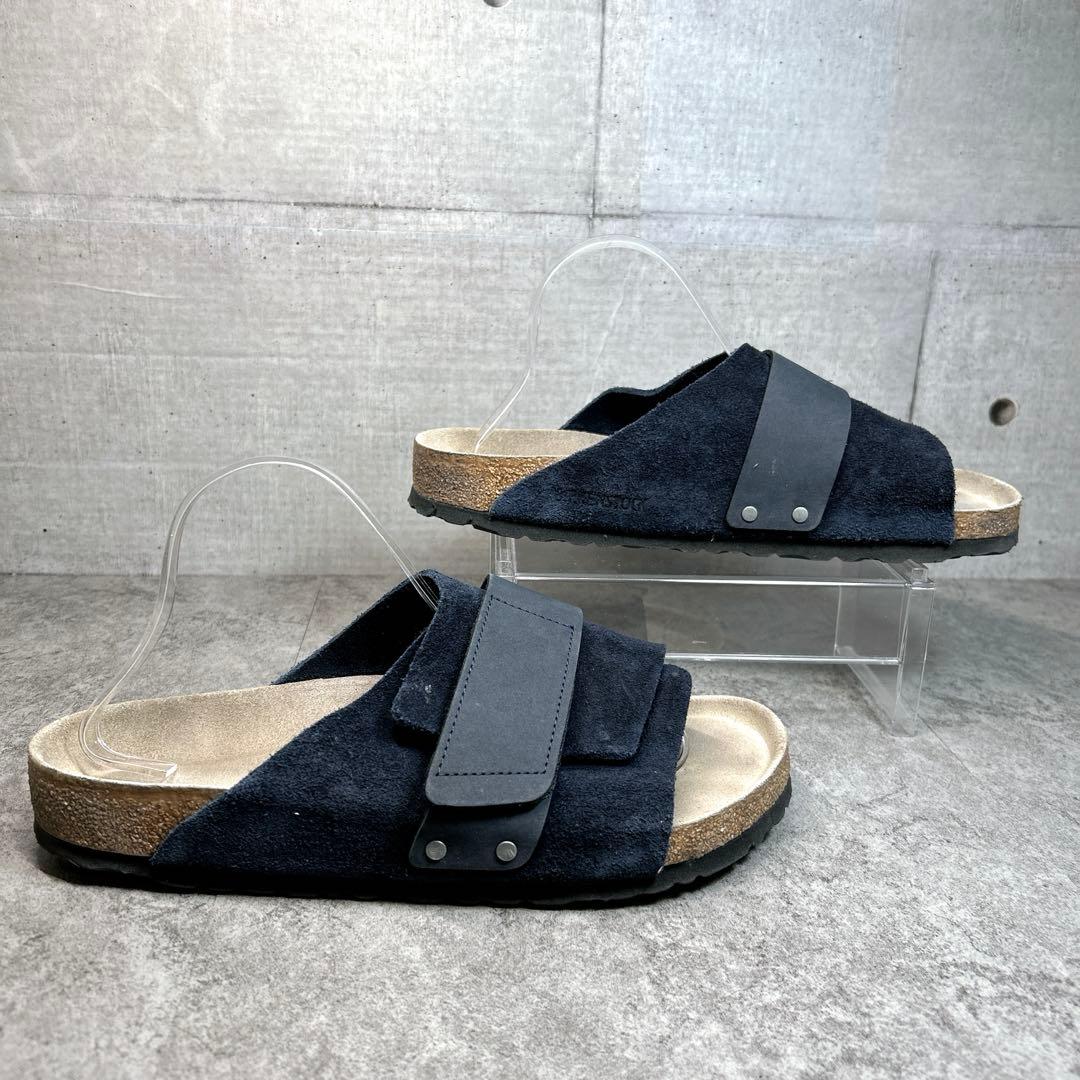 極美品✨【BIRKEN STOCK】KYOTO/サンダル/スウェード/ネイビー/ - メルカリ