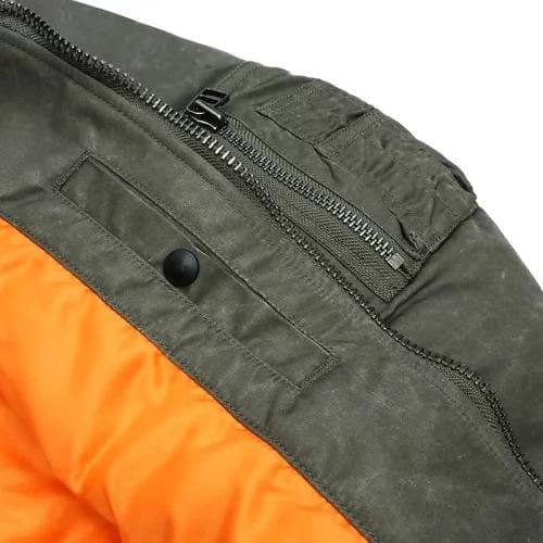 J04279 新品 22AW RIPVANWINKLE MA-1 ジャケット：L - メルカリ