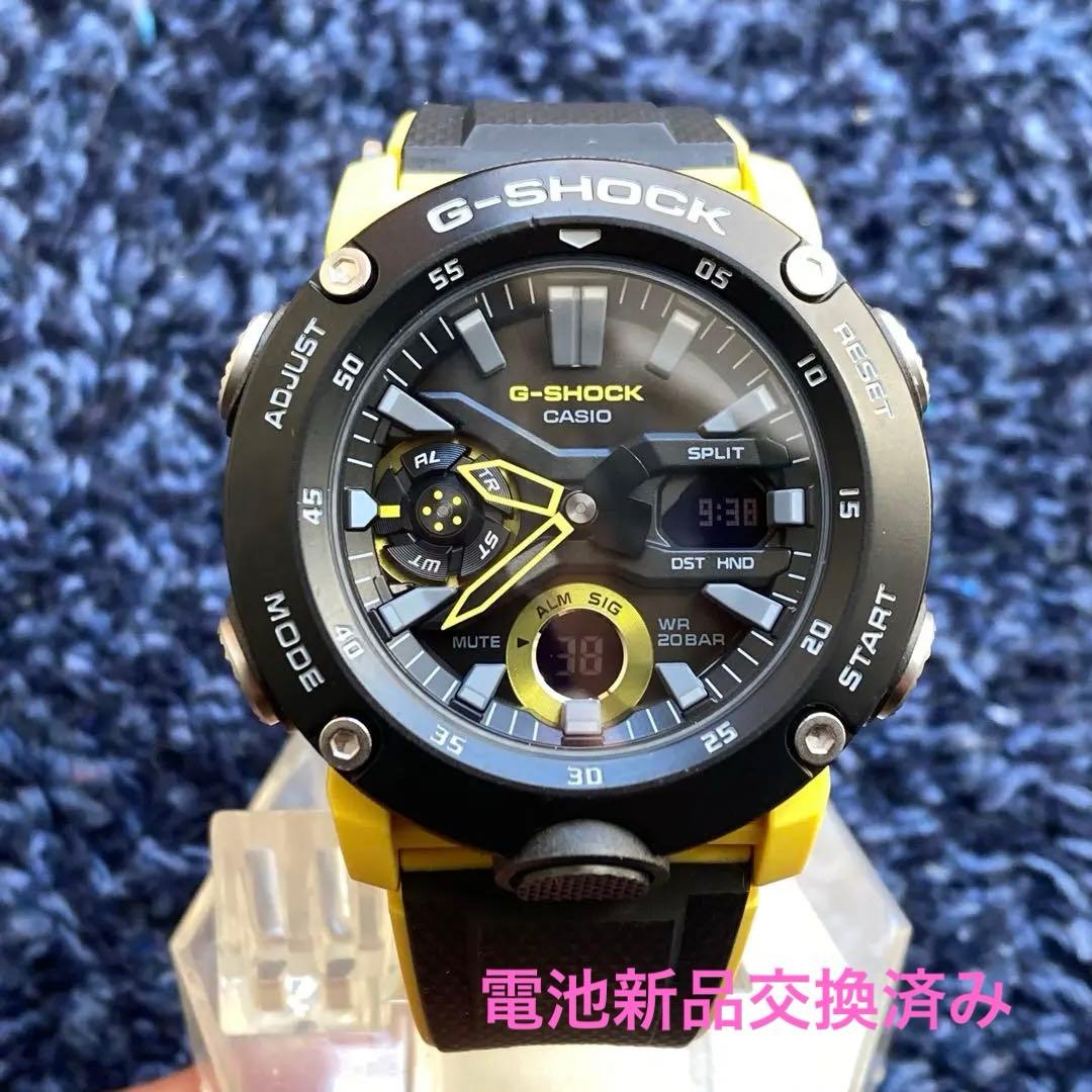 【美品】CASIO G-SHOCK GA-2000-1A9JF【電池新品】 GA-2000-1A9JF | CASIO