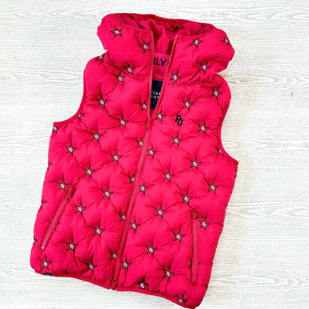 PEARLY GATES パーリーゲイツ　PG89 フルジップ ダウンベスト PEARLY GATES（パーリーゲイツ）の「【PEARLY GATES】ナイロンリップ