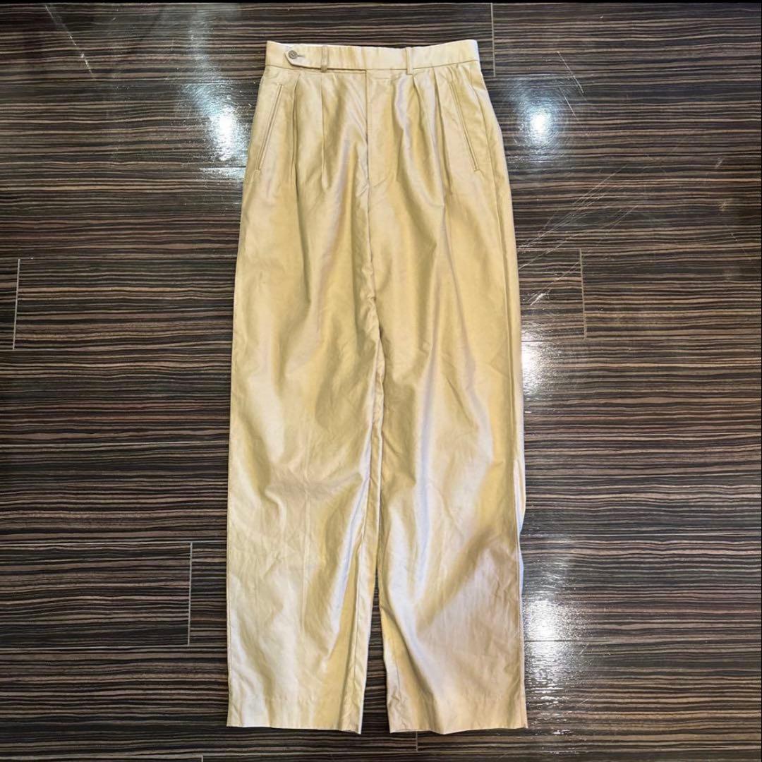 90s emporio armani rayon straight pants - メルカリ