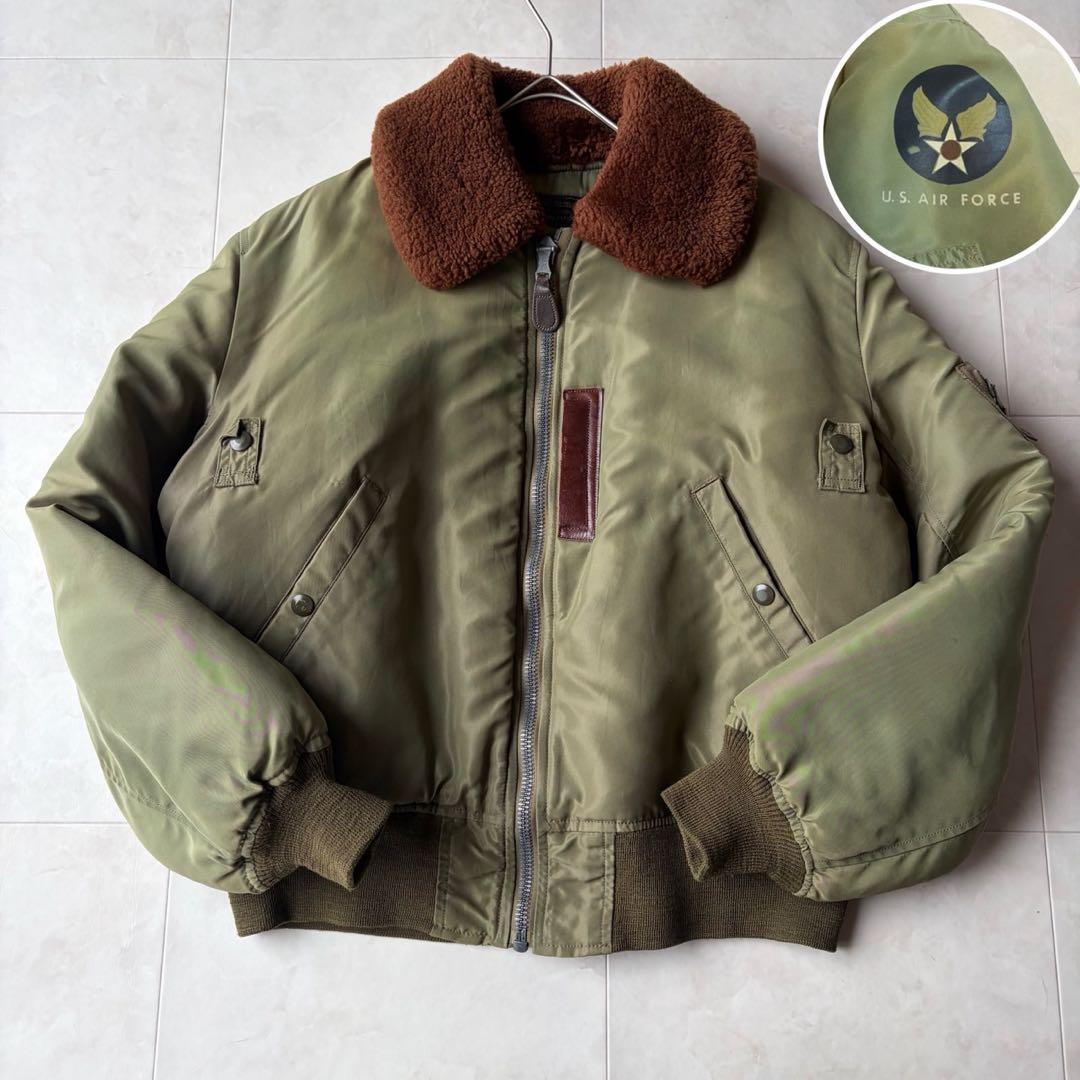 バズリクソンズ 赤ボア 実名復刻 B-15C M品番 M13258 38 M - メルカリ