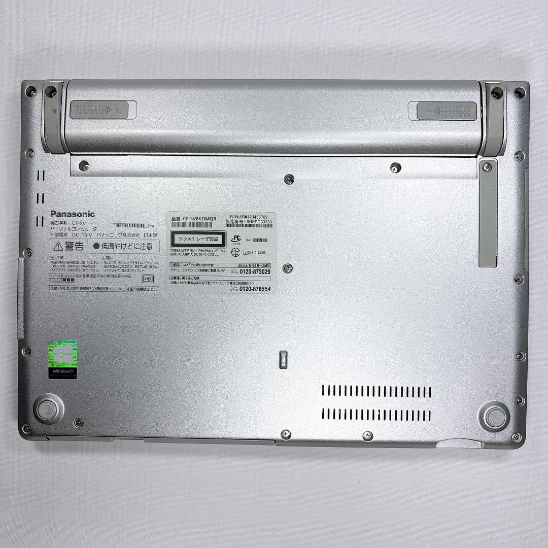 ☆超軽量0.95kg×DVD付き☆ Let's note CF-SV8 830 - メルカリ