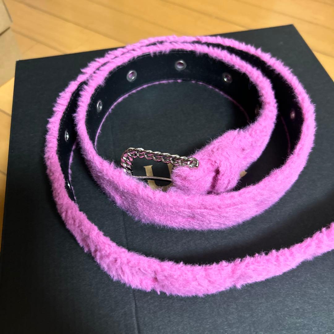 afbファーベルトピンク AFB ファー ベルト ピンク - メルカリ