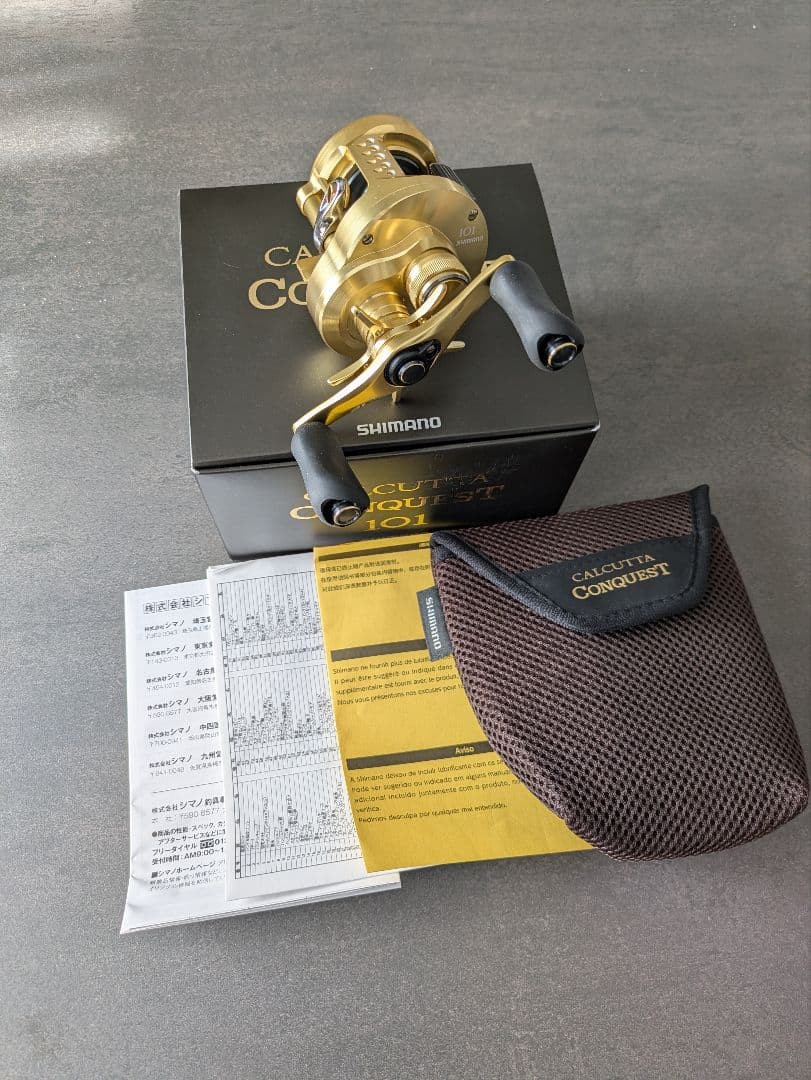 21 CALCUTTA CONQUEST 101 カルカッタコンクエスト シマノ（SHIMANO） 21 カルカッタコンクエスト 101 左ハンドル (2021年