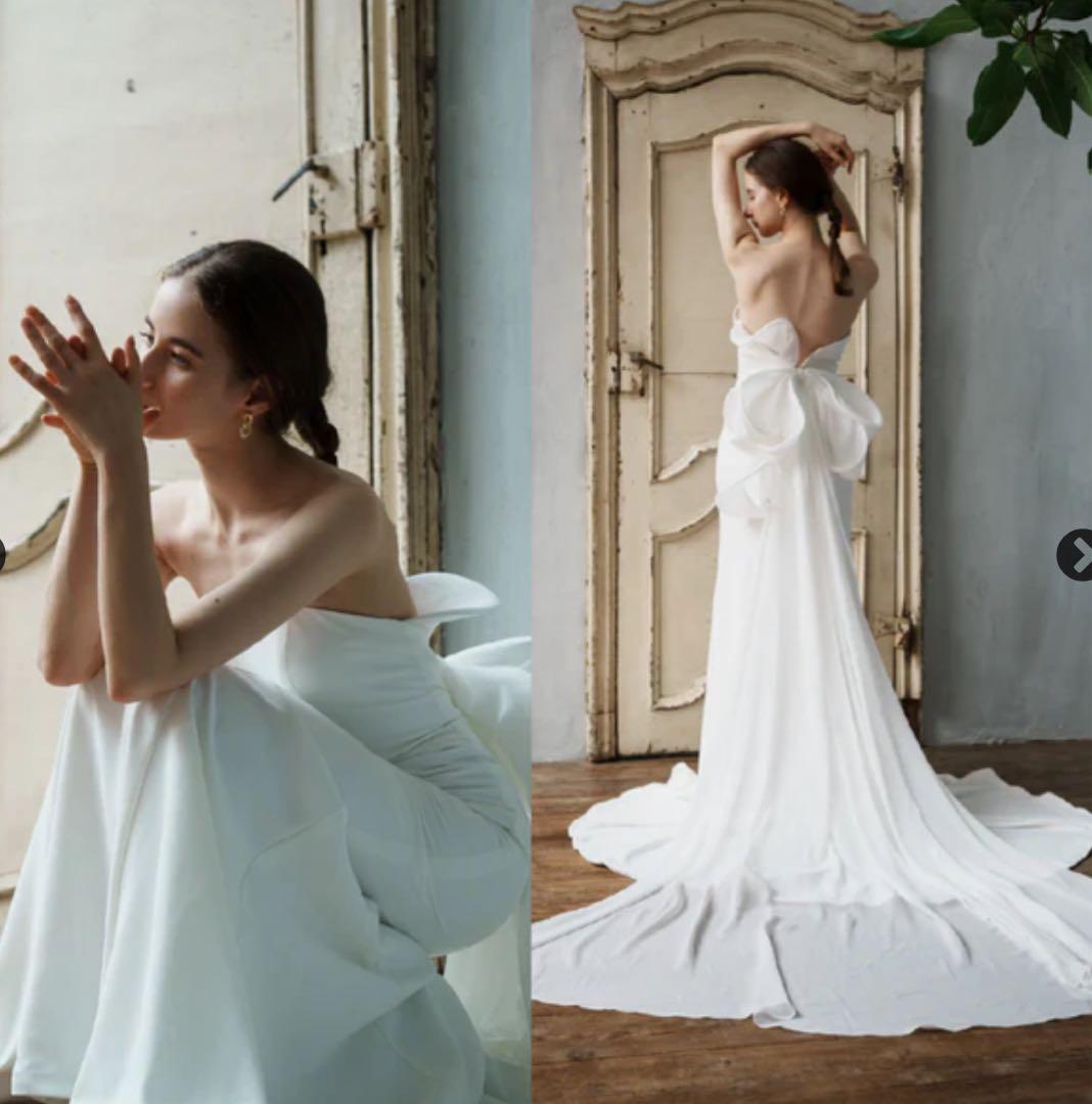 A*o様 ドレスプロダクション　ソフトマーメイドドレスM オフショルダー ソフトマーメイドドレス（W268）