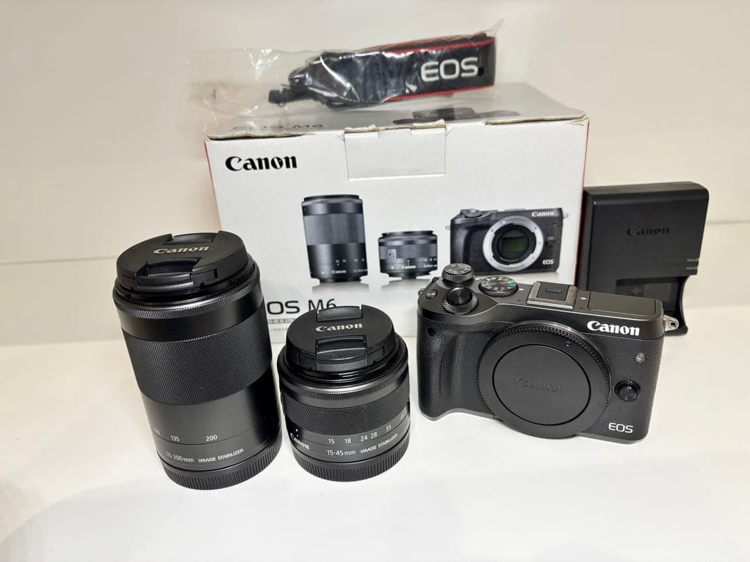 ★美品★Canon EOS M6 ミラーレス一眼カメラ レンズキット Amazon | Canon ミラーレス一眼カメラ EOS M6 レンズキット(シルバー
