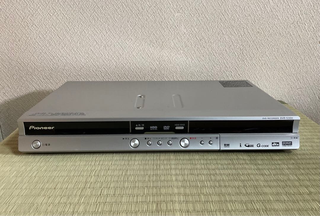 Pioneer DVR-530H DVD レコーダー2005年製 美品 - メルカリ