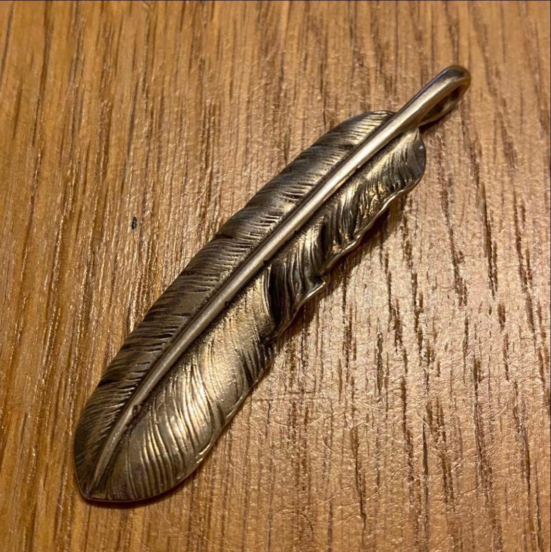 k*e様 千葉鑑定団購入 現行プレーン特大フェザー Goro's ゴローズ