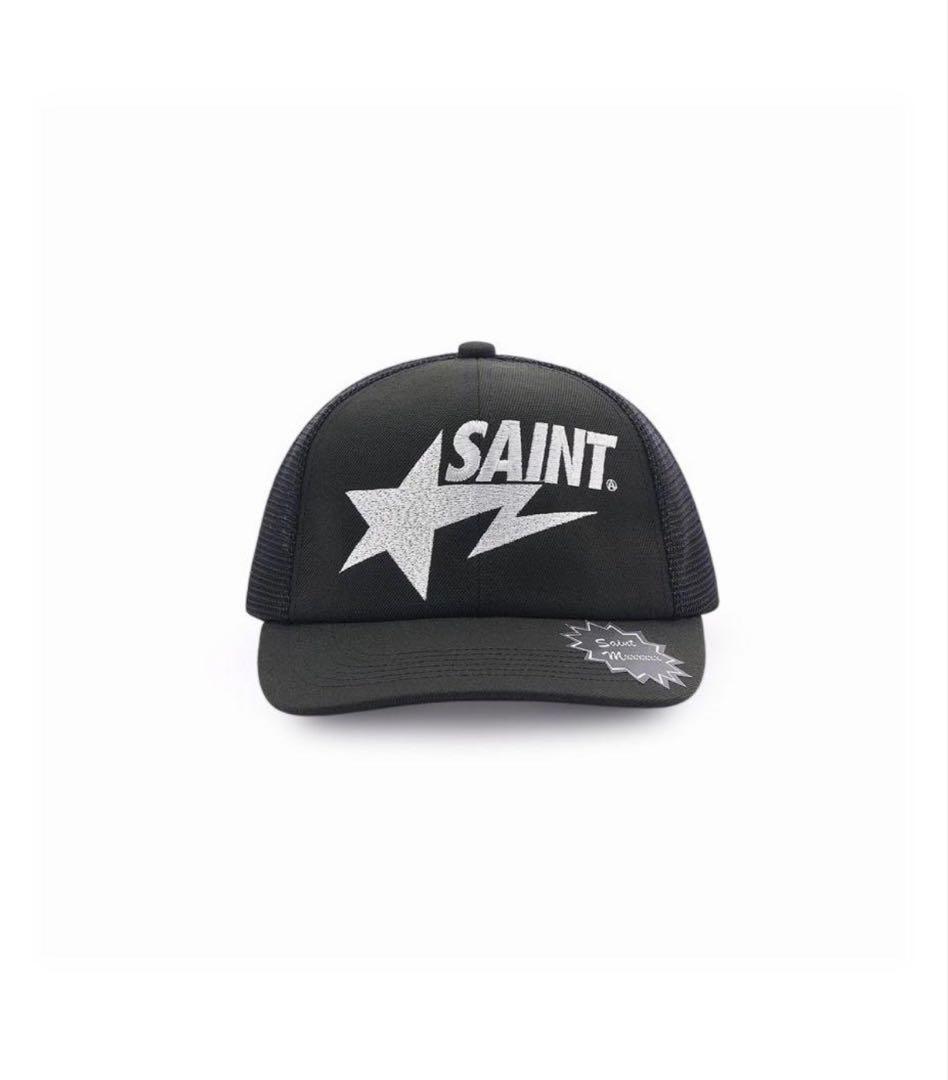 お*ザ様 セントマイケル BAPE_MESH CAP BLACK - メルカリ