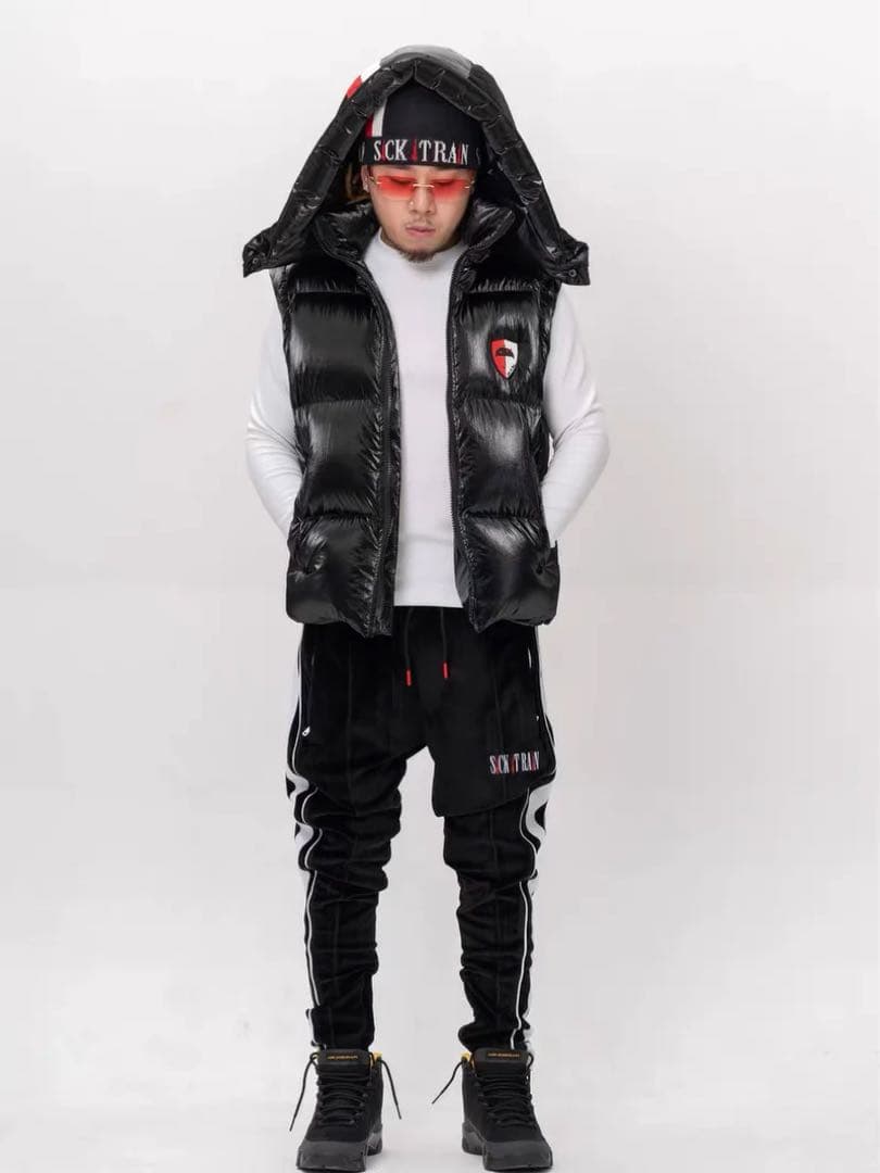 新品未使用 SICK IT RAINダウンジャケット 袖取り外し2WAY SICK IT RAINダウンジャケット 袖取り外し2WAY