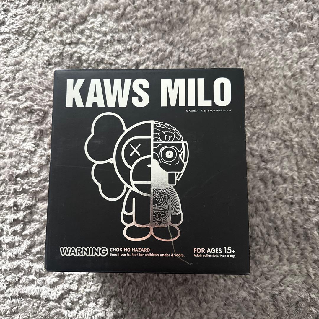 BAPE フィギュア　ape kaws MILO 黒 KAWS X BAPE | 'Milo' (black) (2011) | Artsy
