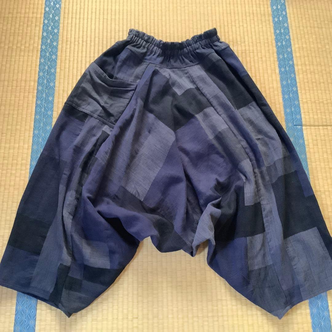タマキニイメ　タルンパンツSUPER LONG cotton100% tamaki niime (タマキ ニイメ) tarun pants(タルンパンツ) long ワイン