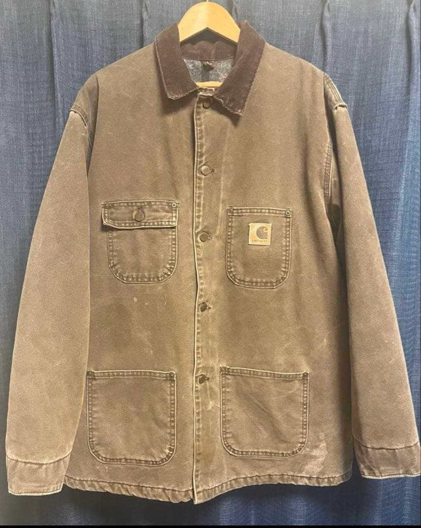 90s Carhartt USA製 チョアコート XL CHT カーハート 茶色 - メルカリ