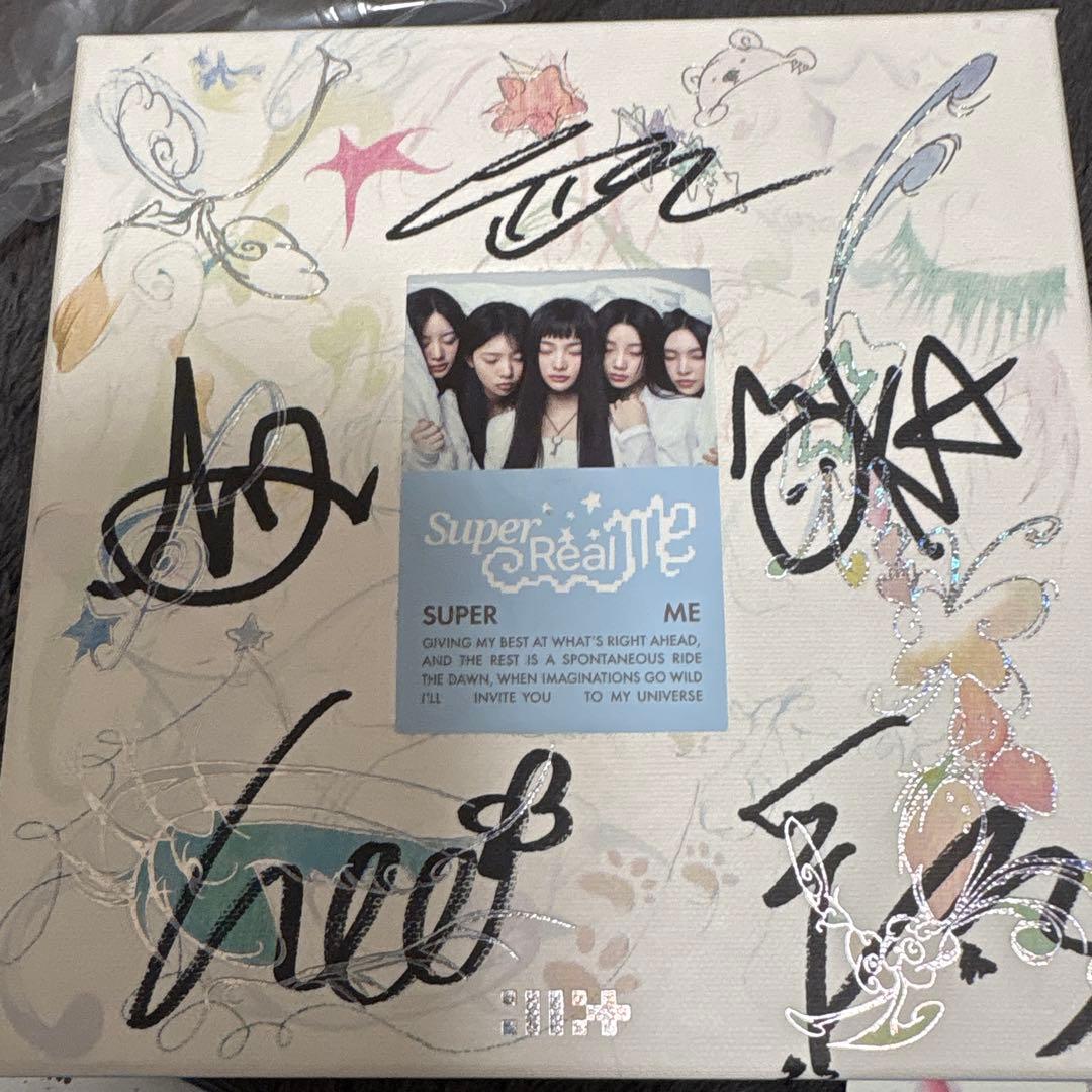illit superrealme 直筆サイン アルバム ILLIT 1st Mini Album [SUPER REAL ME] AUTOGRAPHED SIGNED ALBUM CD
