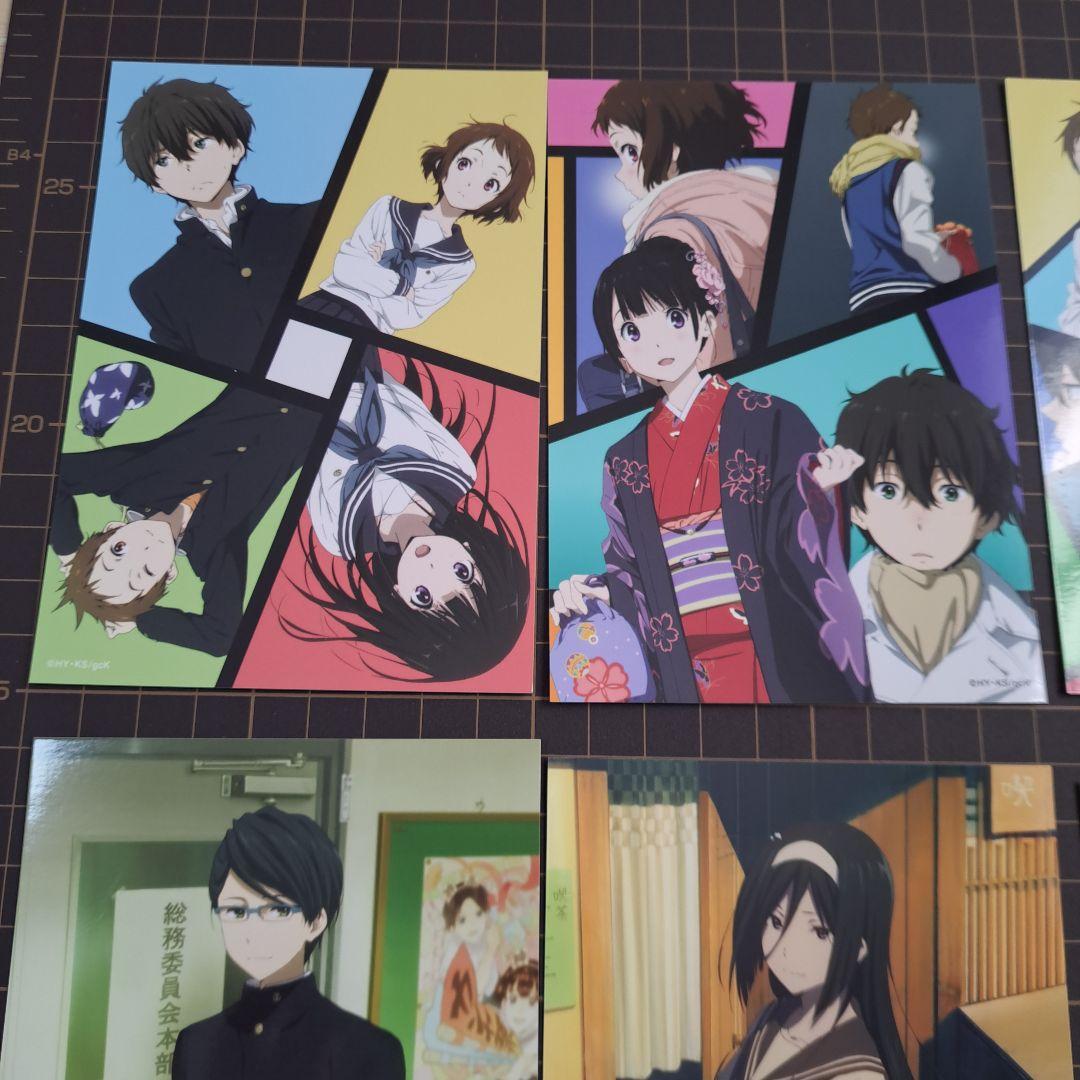 氷菓 ゲーマーズ 10周年 ミュージアム限定ブロマイド16枚セット - メルカリ