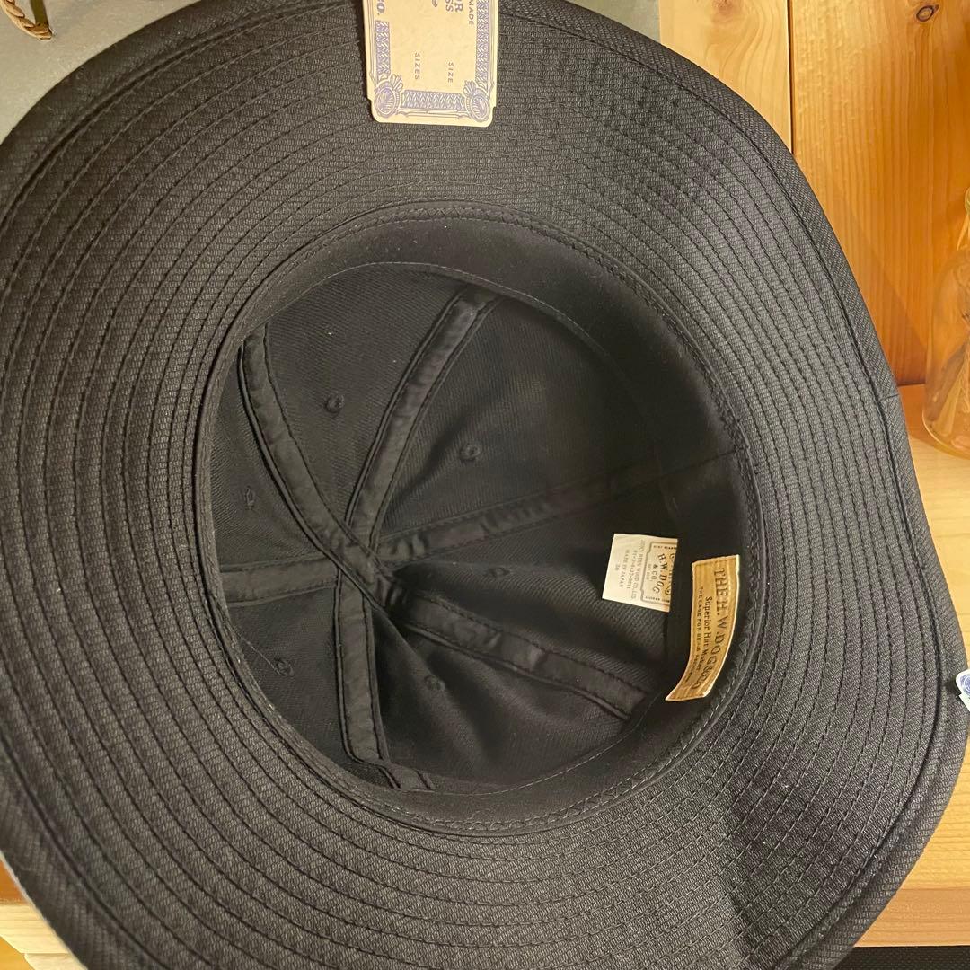 THE H.W.DOG&CO 2025 SS FATIGUE HATハット 黒