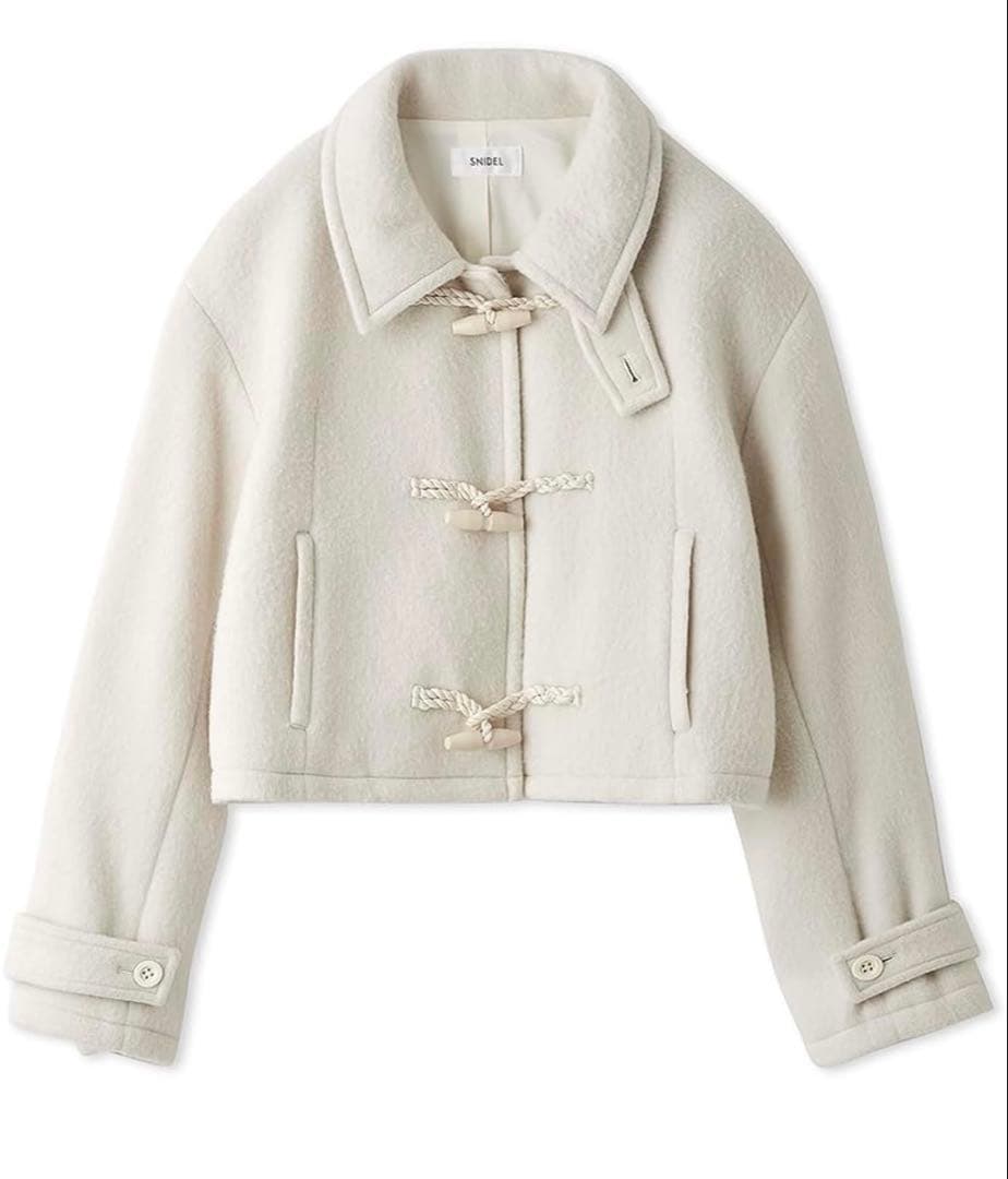 Snidel ウールシャギーショートダッフルコート SNIDEL（スナイデル）の「ウールシャギーショートダッフル（ダッフル