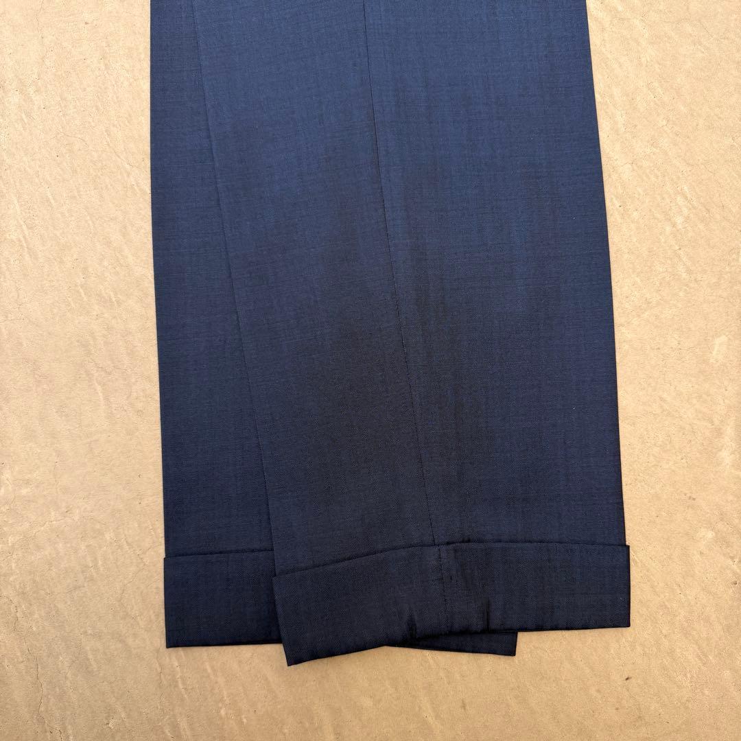 サ*ラ様 【美品】 ストラスブルゴ スーツ ウール ネイビー