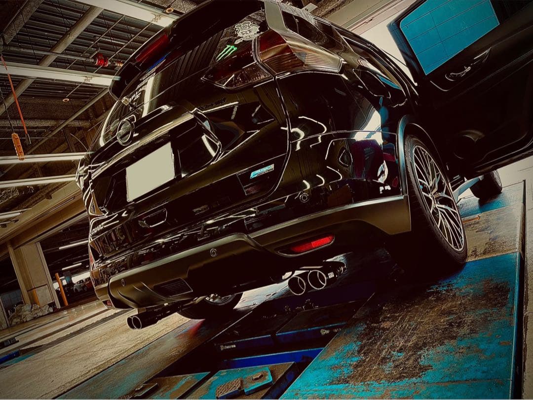 X-TRAIL T32 前期 HKS マフラー4本出し！！(車検対応)値引き中