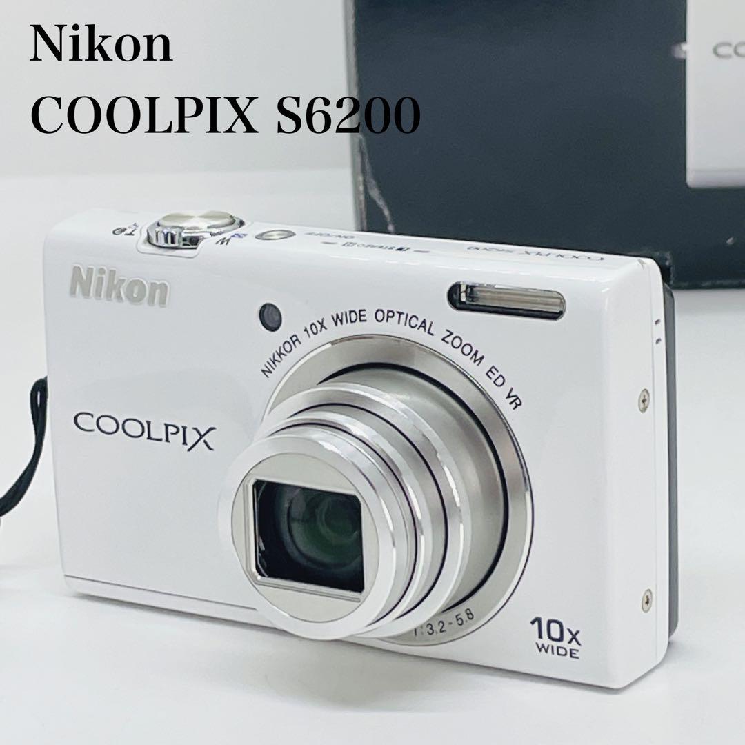 ☆美品☆ Nikon コンパクトデジタルカメ COOLPIX S6200 訳あり - メルカリ