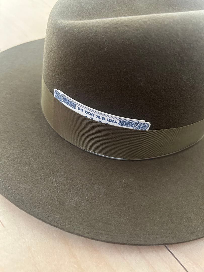 THE H.W.DOG&CO. FRONT-H ハット サイズ38