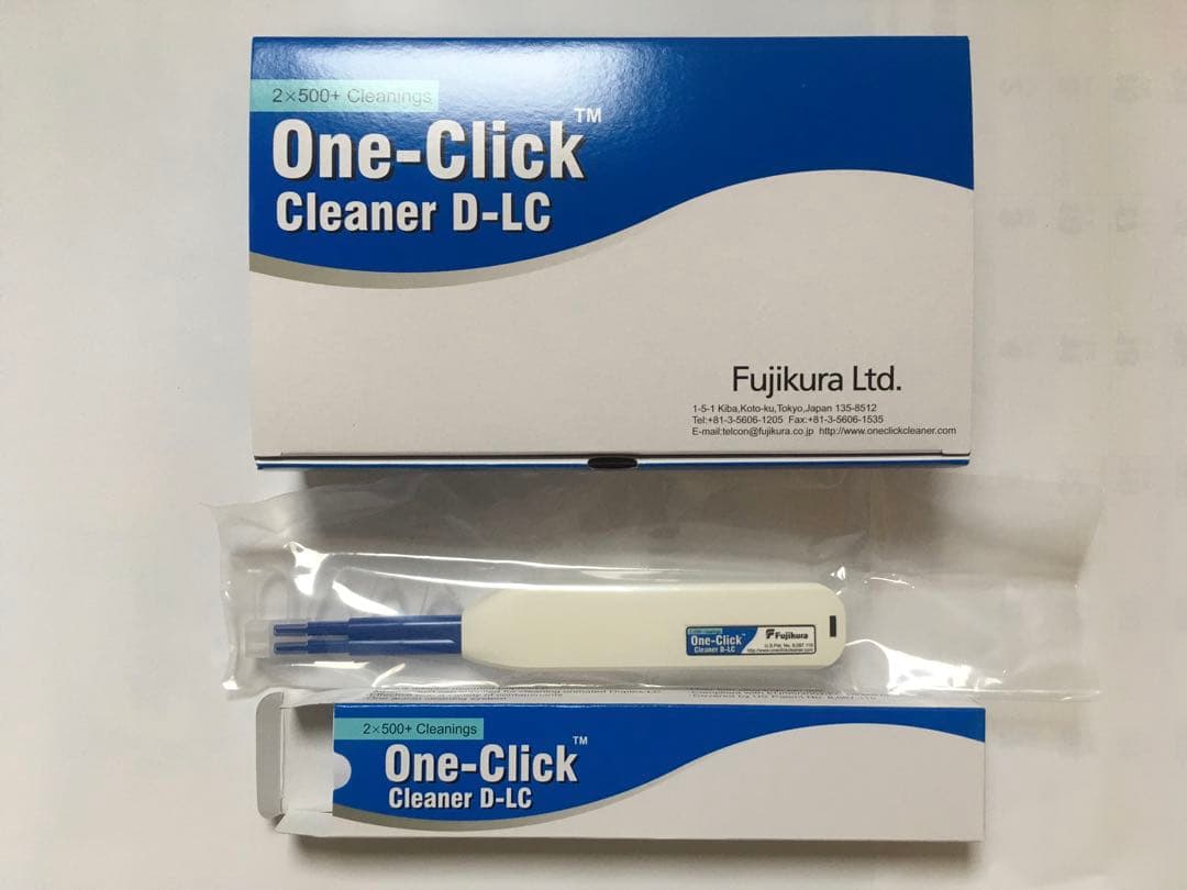 光コネクタクリーナ　One-Click Cleaner D-LC 5個　SC5個 光コネクタクリーナ One-Click Cleaner D-LC 5個 SC5個 光コネクタ