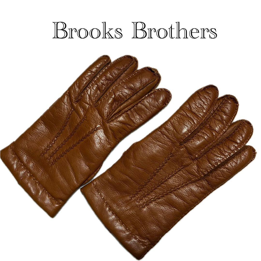 ブルックスブラザーズ　ラムスキン　カシミヤライニング　グローブ　ブラウン ラムスキン カシミヤライニング グローブ | Brooks Brothers Japan