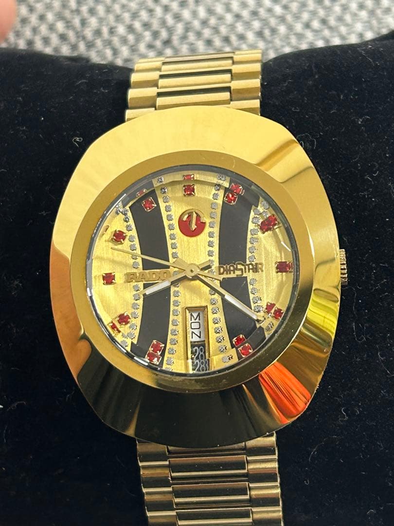 高級品RADO 自動巻き腕時計 ゴールド　ダイアスター稼働品 Amazon.co.jp: 【ラドー】 RADO腕時計 DiaStar Original Automatic