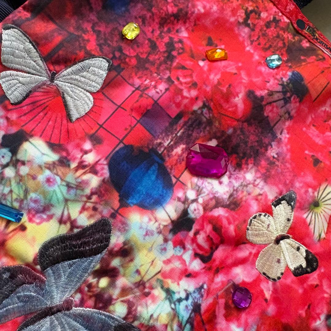 極美品 レスポートサック 蜷川実花 限定コラボ トートバッグ 花柄 蝶々