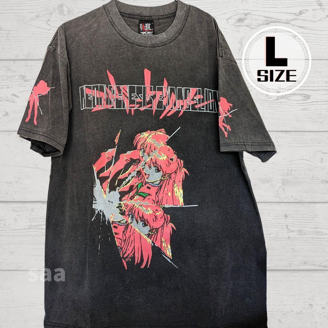 希少】エヴァンゲリオン Tシャツ ヴィンテージ加工 アスカ ラングレー
