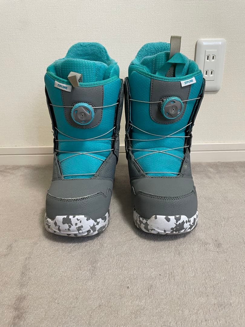 Burton バートン　ブーツ　ジップライン　ジュニア　24cm Kids' Burton Zipline BOA® Snowboard Boots | Burton.com Winter 2024 US